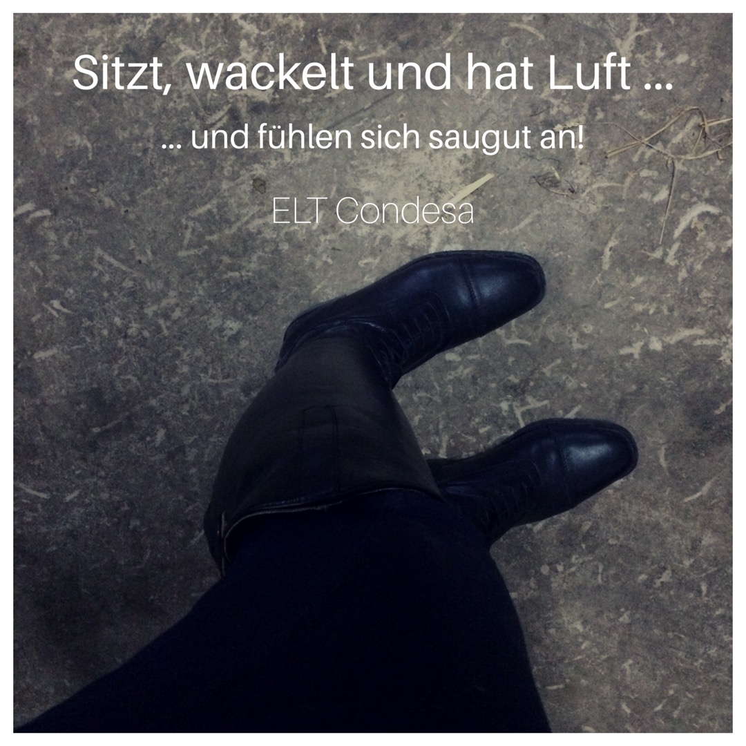 Was nicht passt, wird passend gemacht: Meine ersten Reitstiefel